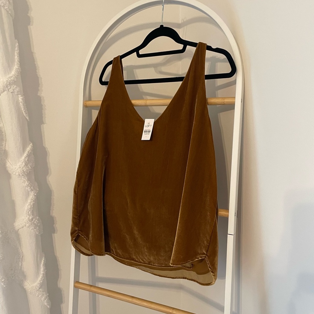 Loft Crushed Velvet Women's Top
